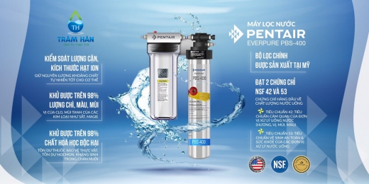 MÁY LỌC NƯỚC PENTAIR EVERPURE PBS-400 MADE IN USA