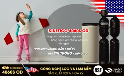 HỆ THỐNG LỌC TỔNG VÀ LÀM MỀM 2 IN 1 KINETICO 4060S OD (MADE IN USA)