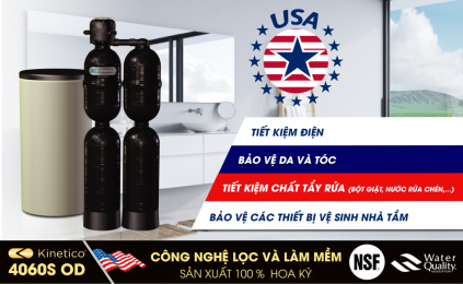 HỆ THỐNG LỌC TỔNG VÀ LÀM MỀM 2 IN 1 KINETICO 4060S OD (MADE IN USA)