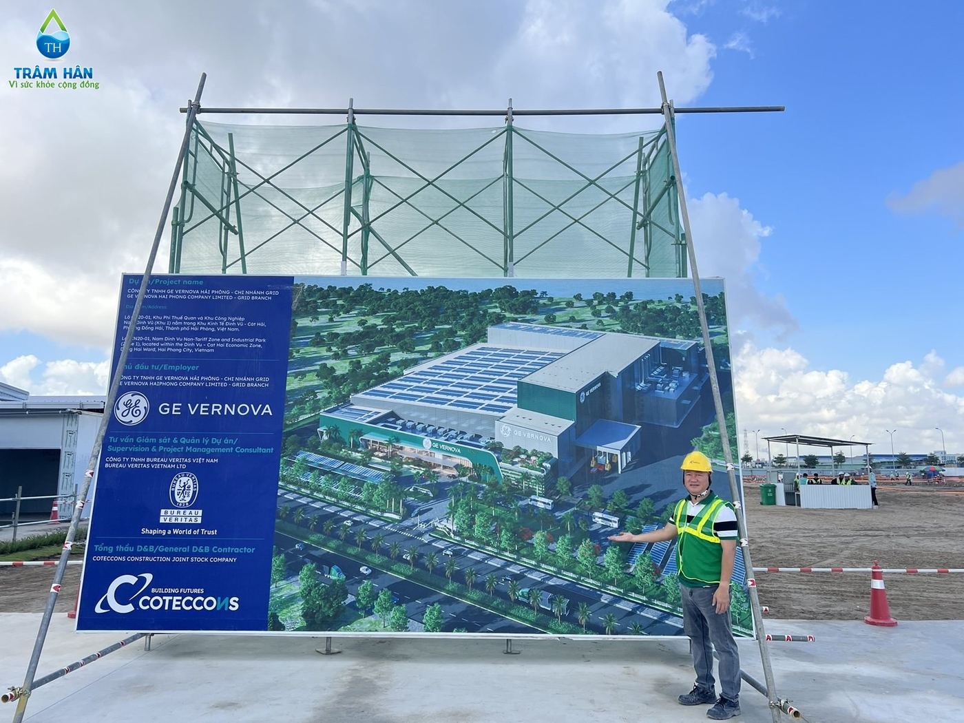 Dự án nước uống cho công nhân công trường nhà máy GE Vernova – KCN Nam Đình Vũ