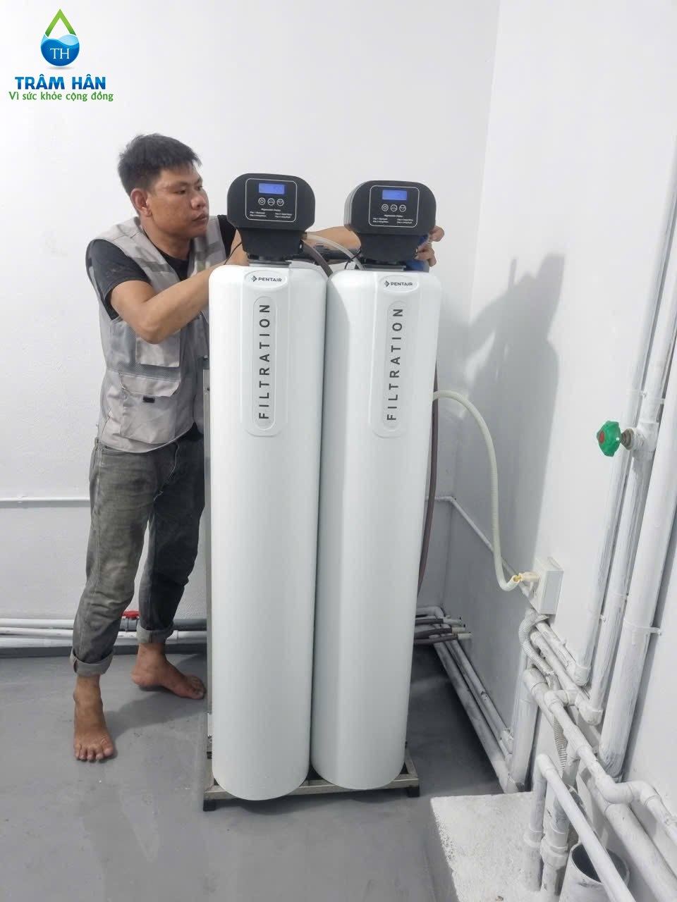 Hệ cột lọc Pentair cho nhà phố