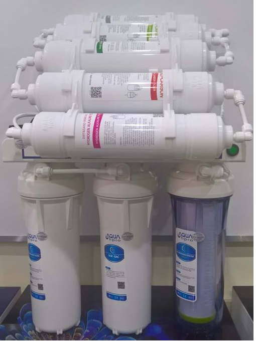 Máy lọc nước Aqua-hpro Hydrogen 8 lõi nhập khẩu Hàn Quốc BẢO HÀNH 10 NĂM