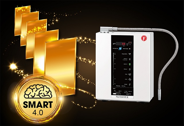 Máy điện giải tạo ion kiềm Fuji Smart I8 5 tấm điện cực sản xuất Nhật Bản điện 100V
